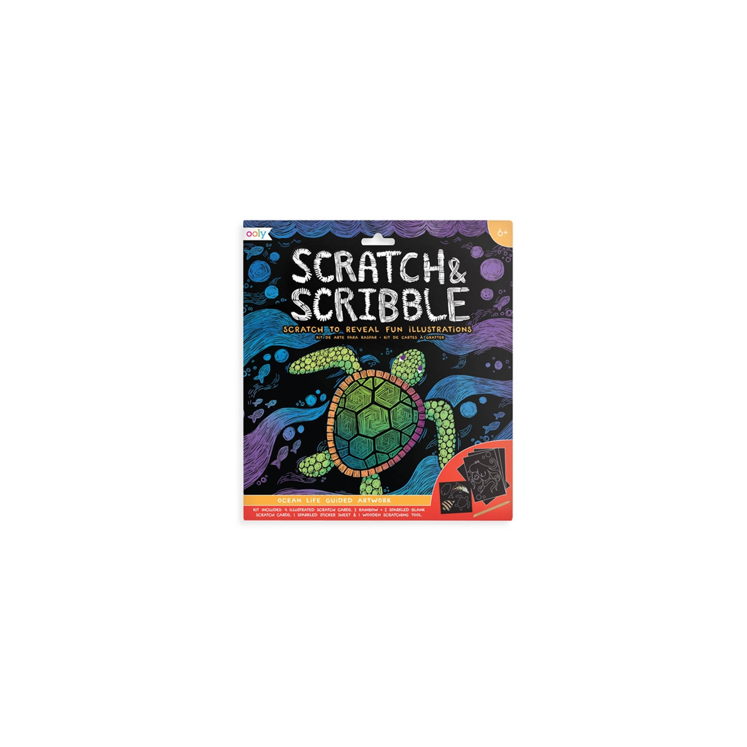 Scratch & Scribble - Ocean Lif