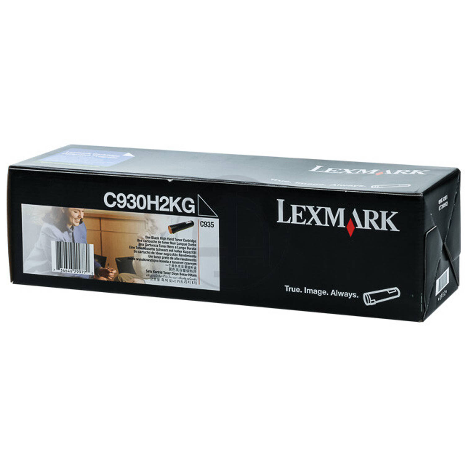 Lexmark C935 38K zwarte tonercartridge (C930H2KG)