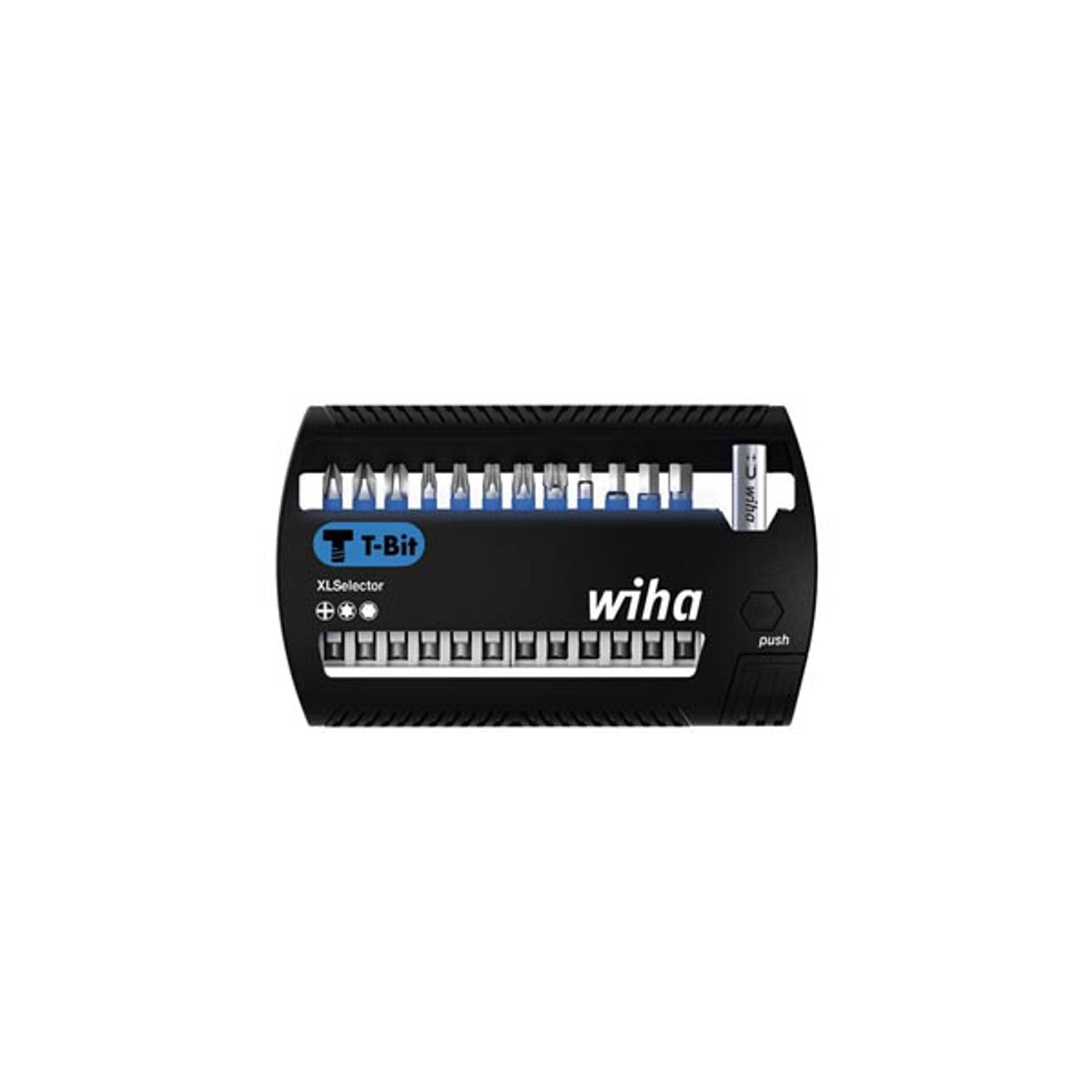 Wiha Bitset XLSelector T-bit 50 mm Phillips, TORX®, zeskant 13-delig 1-4 (41831)