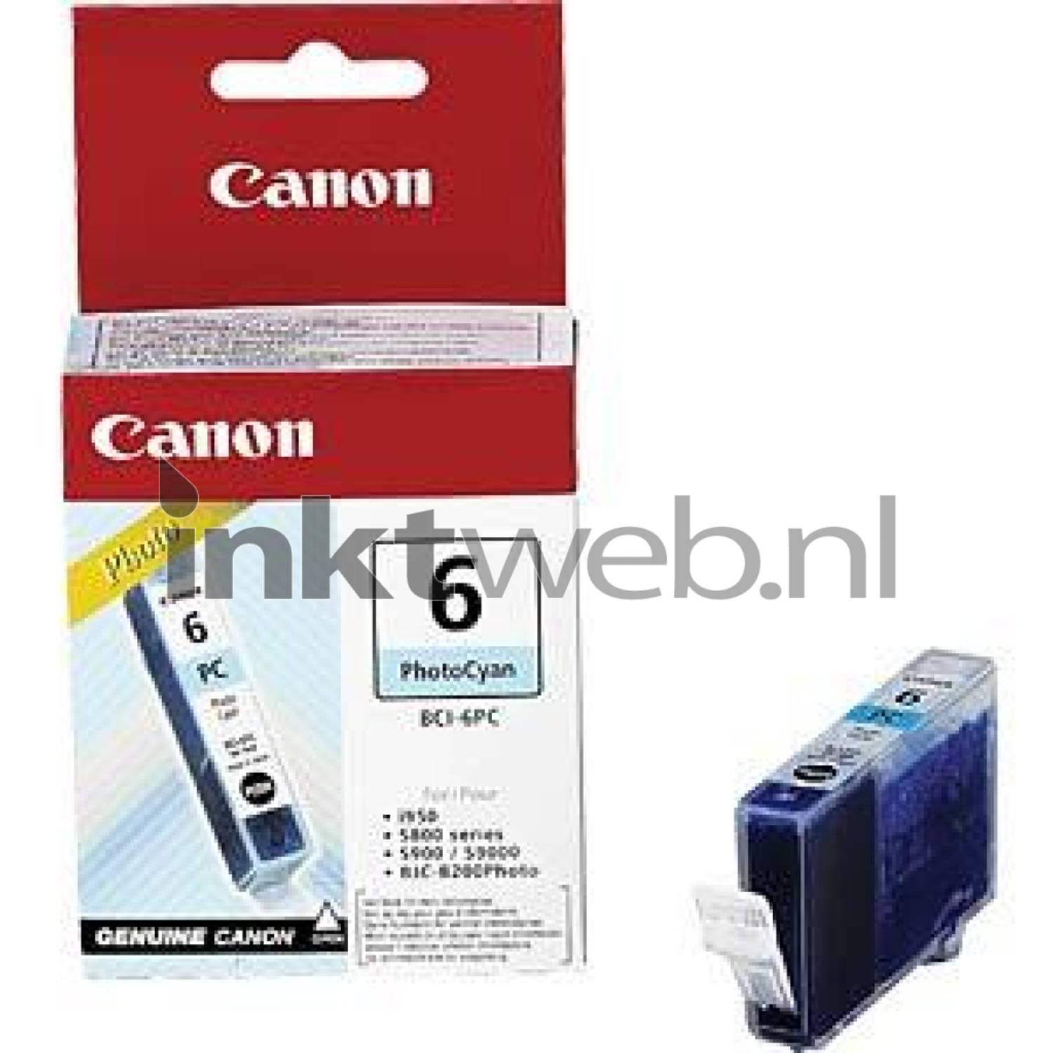 Canon BCI-6PC foto cyaan cartridge