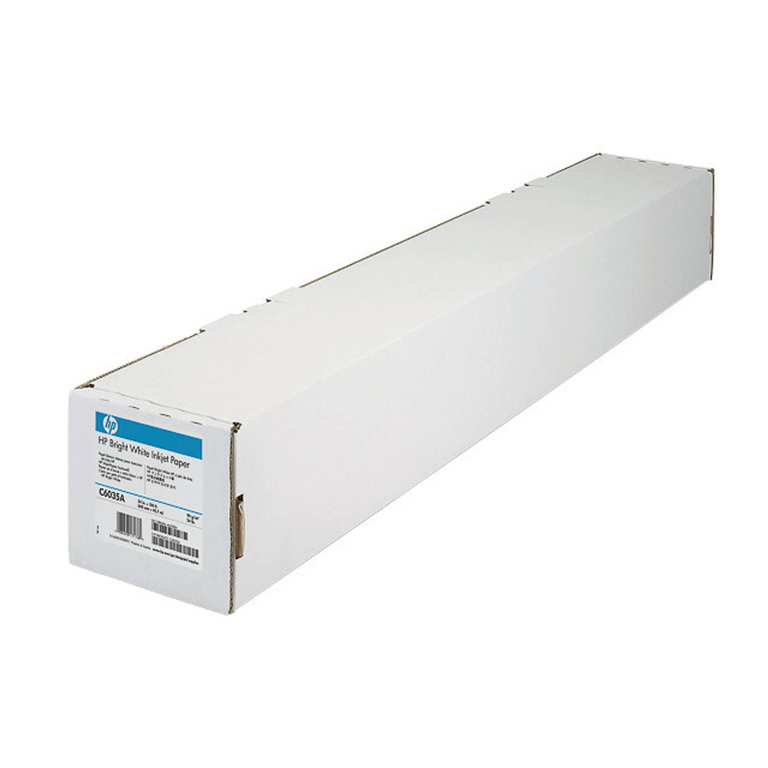 HP Bright White Inkjet papier 914 mm x 45.7 m, 90 g-m, Mat, Houtvezel (C6036A)