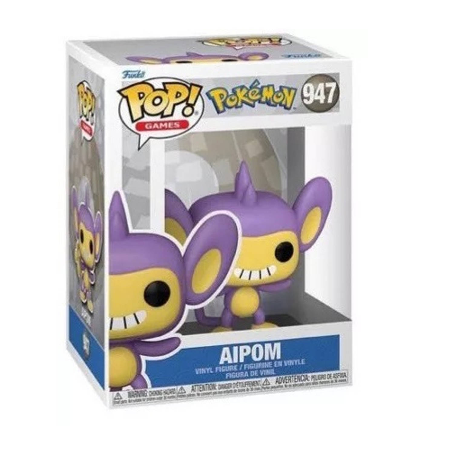 Pop Games: Pokémon Aipom Funko Pop #947