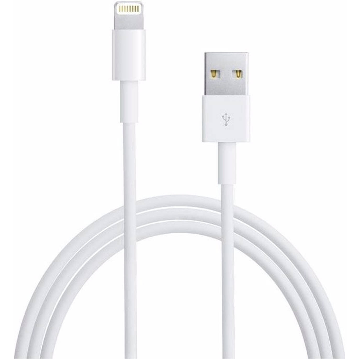 Lightning kabel geschikt voor Apple iPhone SE (2020) - 0.5 Meter