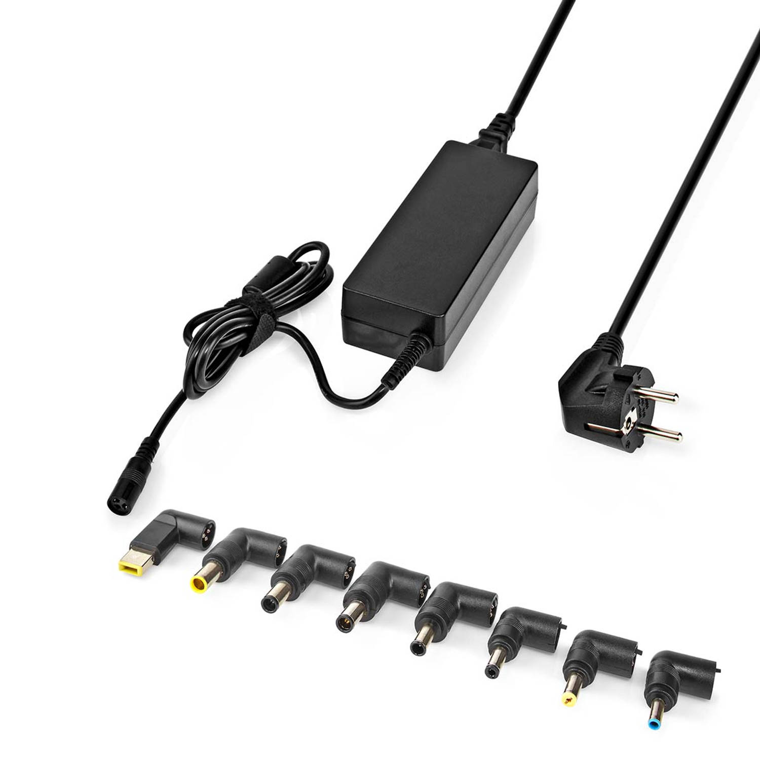 Notebook-Adapter | Universeel 8 Connectoren | 90 W | Uitgang 15 V 20 V-6 A (Max.)