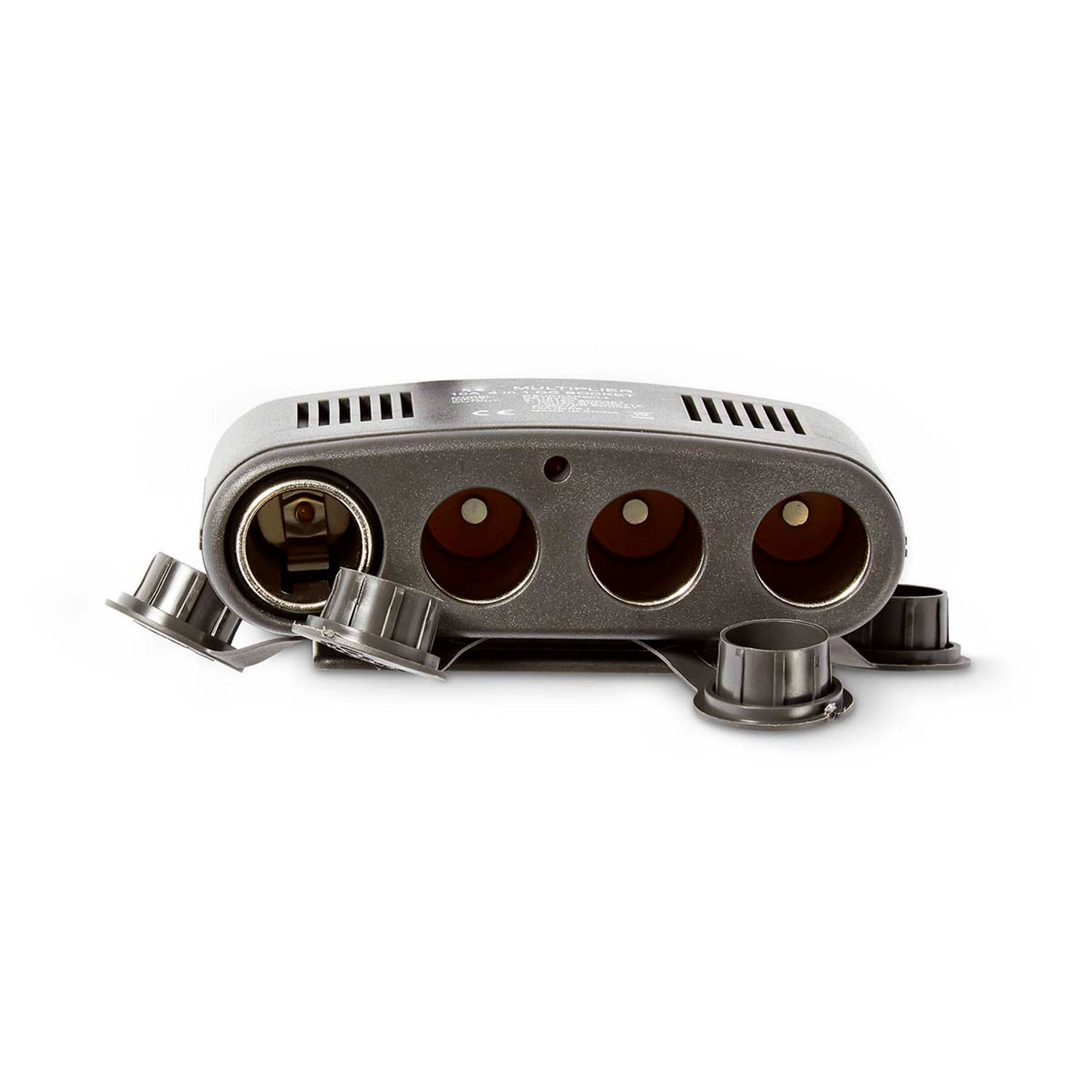 Universele DC-voedingsadapter | 5-12 V DC | Autolader-USB | 4-weg