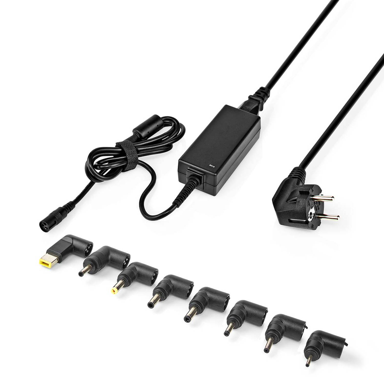 Notebook-Adapter | Universeel 8 Connectoren | 45 W | Uitgang 9,5 V 20 V-3 A (Max.)