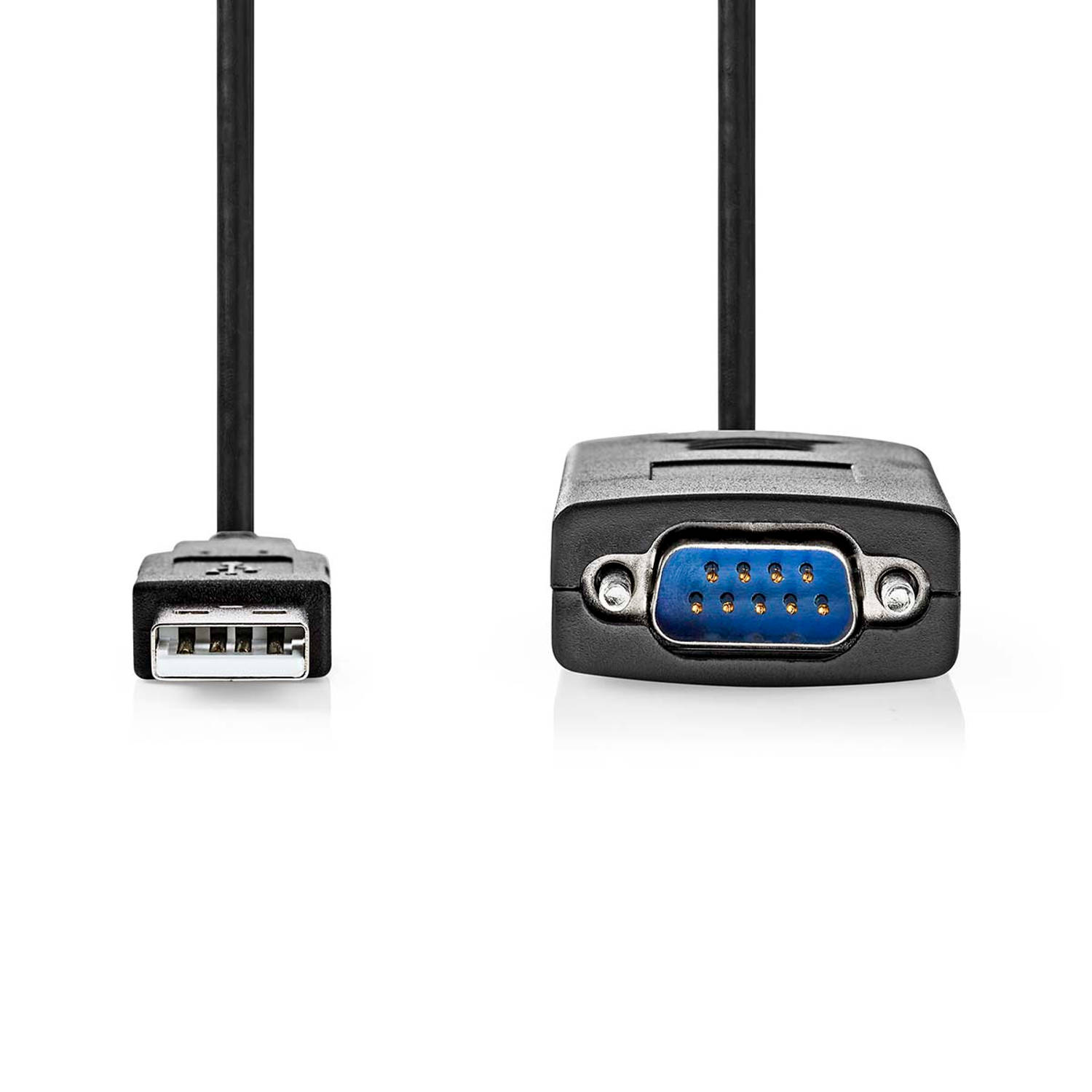 Converter | USB A male naar RS232 male | USB 2.0 | 0,9 m kabel