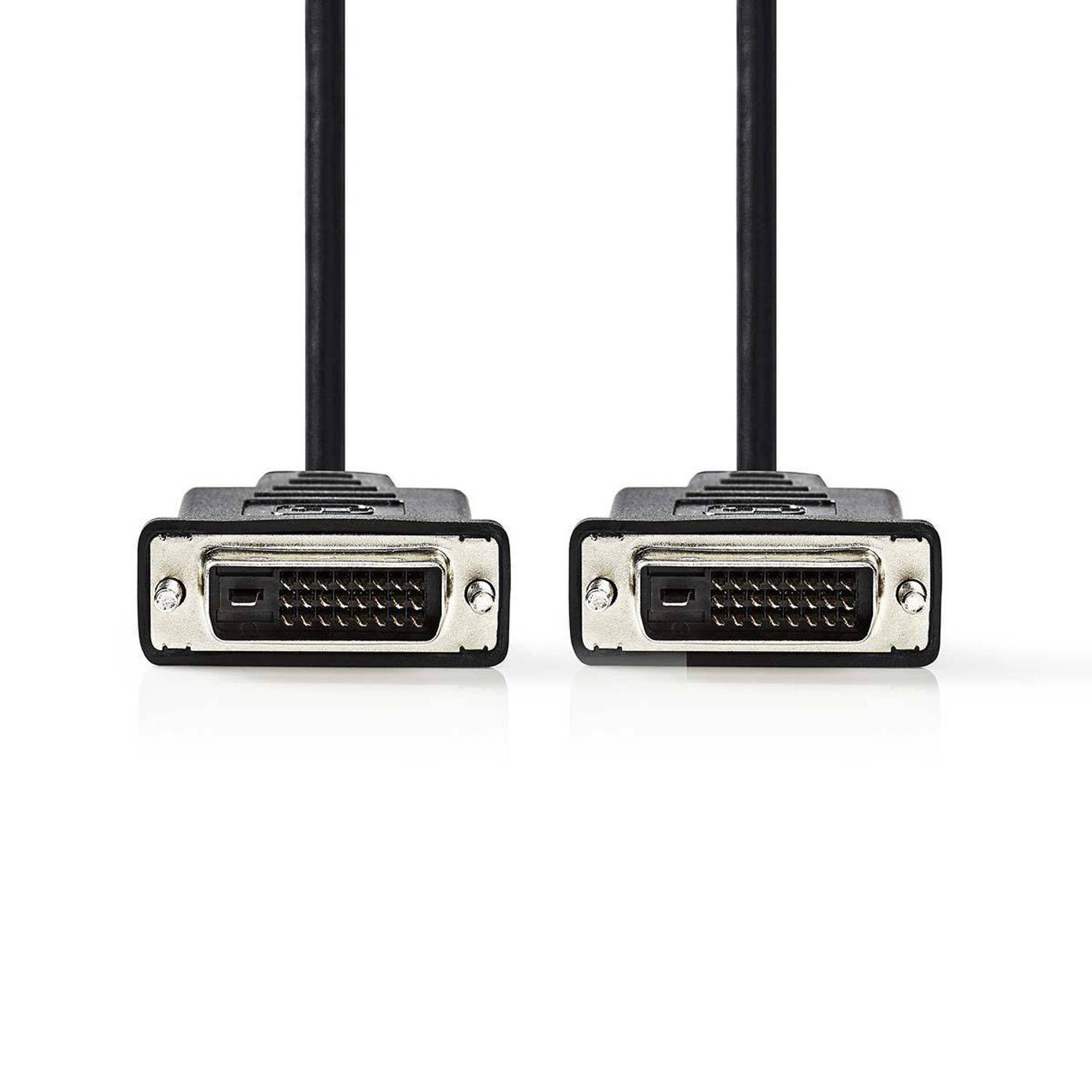 DVI-Kabel | DVI-D 24+1-pins male DVI-D 24+1-pins male | 10 m | Zwart