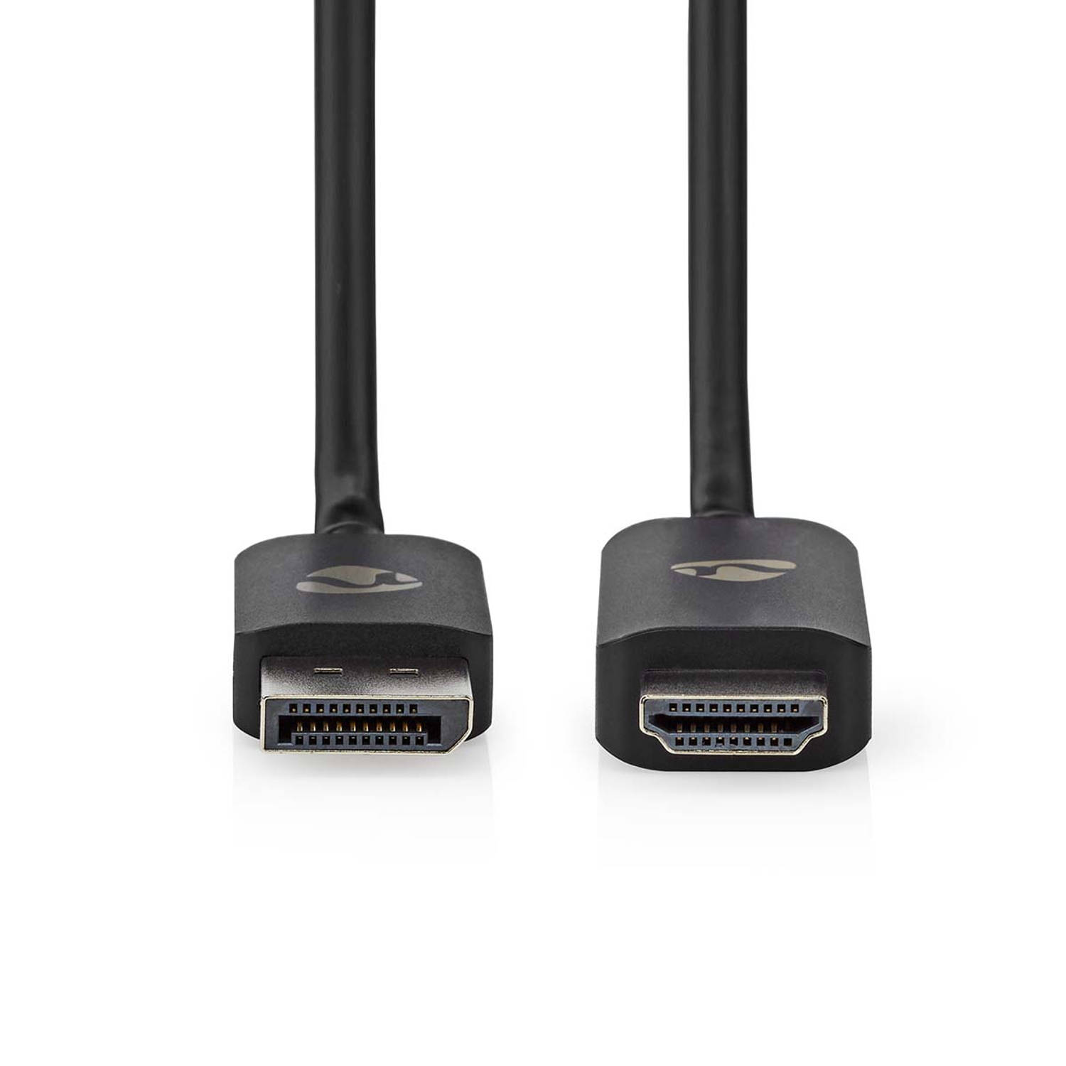 Nedis DisplayPort-Adapter | DisplayPort Male | HDMI Connector | 8K@30Hz | Vernikkeld | Recht | 1.80 