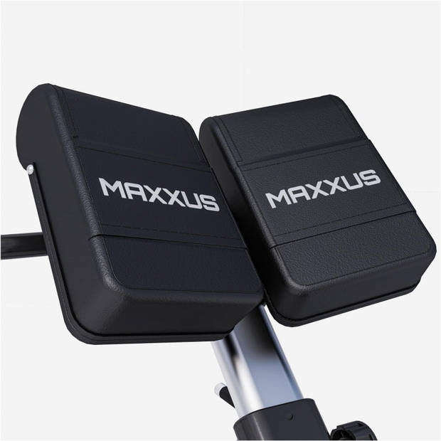 MAXXUS Hyperextensie bank PRO - Rugtrainer - Belastbaar tot 180 kg