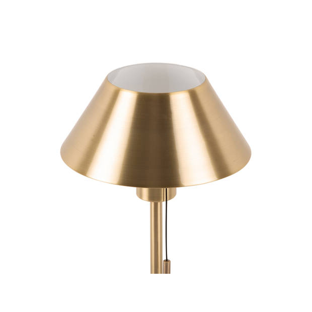 Gouden retro bureaulamp