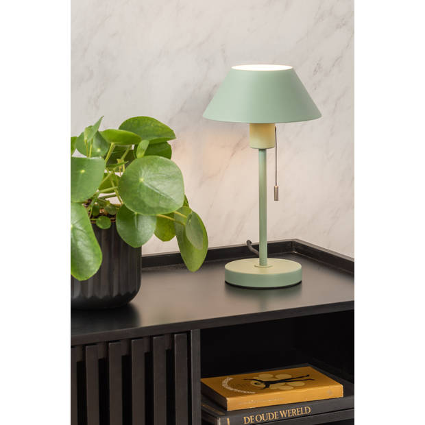 Groene retro bureaulamp