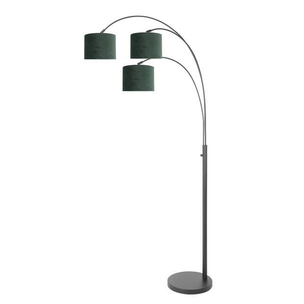 Steinhauer vloerlamp Sparkled light - zwart - metaal - 3827ZW