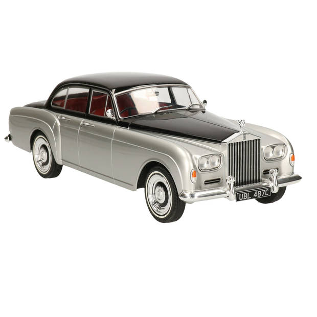 MCG modelauto Rolls Royce Silver Cloud III - zilver/zwart - 1:18 - Speelgoed auto's