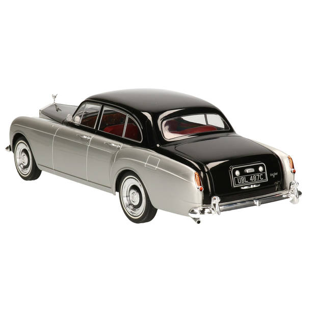 MCG modelauto Rolls Royce Silver Cloud III - zilver/zwart - 1:18 - Speelgoed auto's