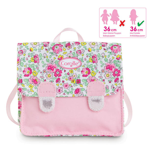 Corolle poppen schooltas Floral Ma Corolle pop 36 cm