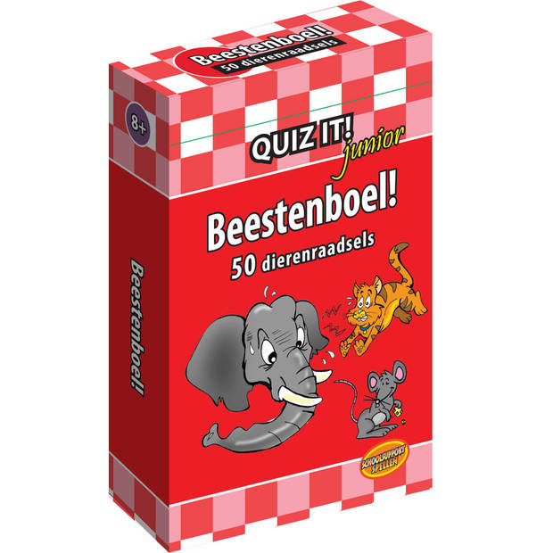 Schoolsupport leerkaarten Quiz it! Beestenboel