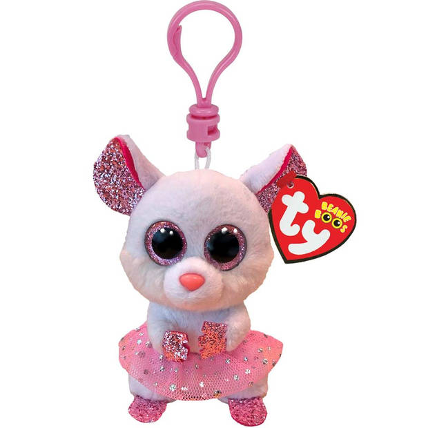 Ty Beanie Boo's Clip Nina Mouse 7cm