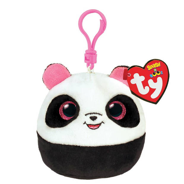 Ty Squish a Boo Clips Bamboo Panda 8cm