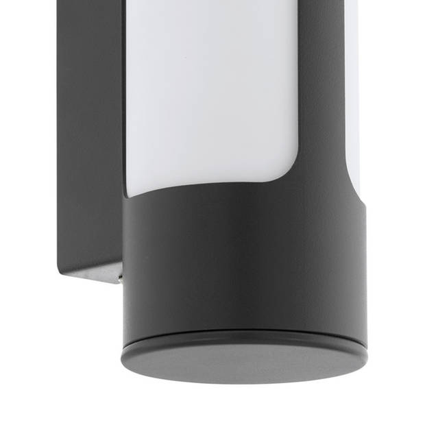 EGLO Tonego Wandlamp buiten - LED - 7.5 cm - antraciet