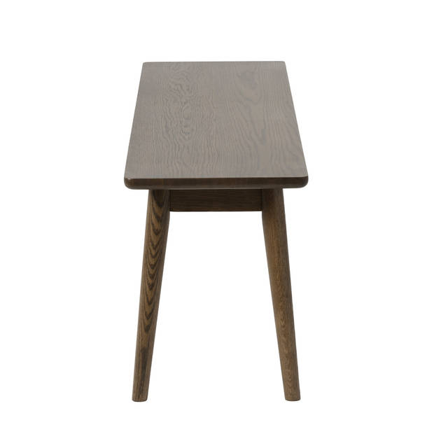 Giga Living - Halbankje Bruin Eikenhout - Zitdiepte 35cm - 150x35x45cm