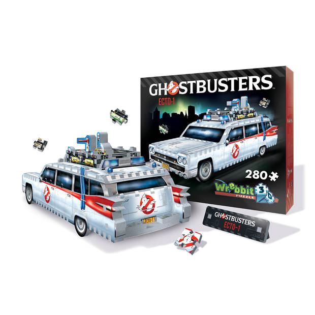 Wrebbit Wrebbit 3D puzzel - Ghostbusters ECTO-1 (280)