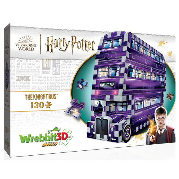 Wrebbit Wrebbit 3D Puzzel - Harry Potter ridderbus (130)