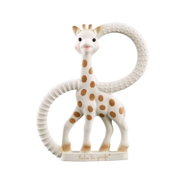 Sophie de Giraf So'Pure Stevige Bijtring - 100% Natuurlijk Rubber