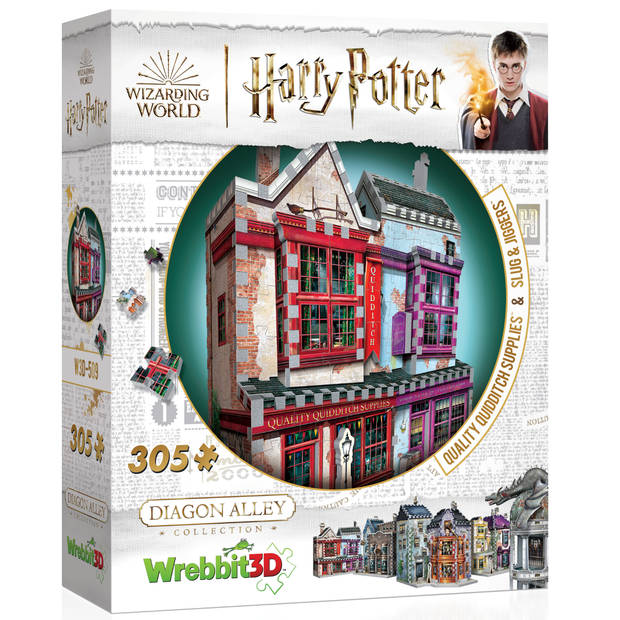 Wrebbit 3D Harry Potter Quality Quidditch Supplies & Slug & Jiggers (305)