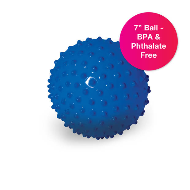 Edushape Sensorische Bal blauw - 18 cm