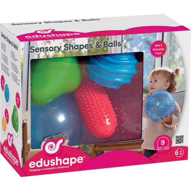 Edushape Sensorische Baby Ballen Mega Pakket - 9 stuks