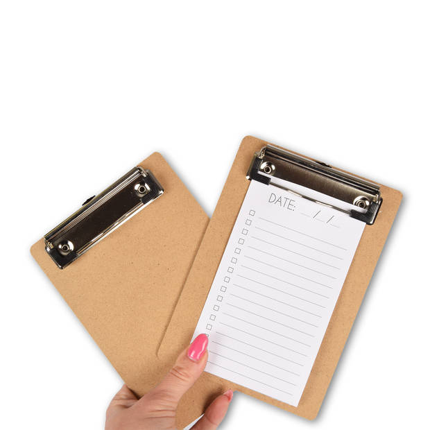 Clipboard Clipboards light brown A4 clipboard 154g Wooden Clipboard Clip folders 18cm*12.5cm