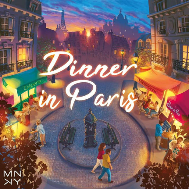 Rebo Rebo spel: Dinner in Paris - Bordspel. 10+
