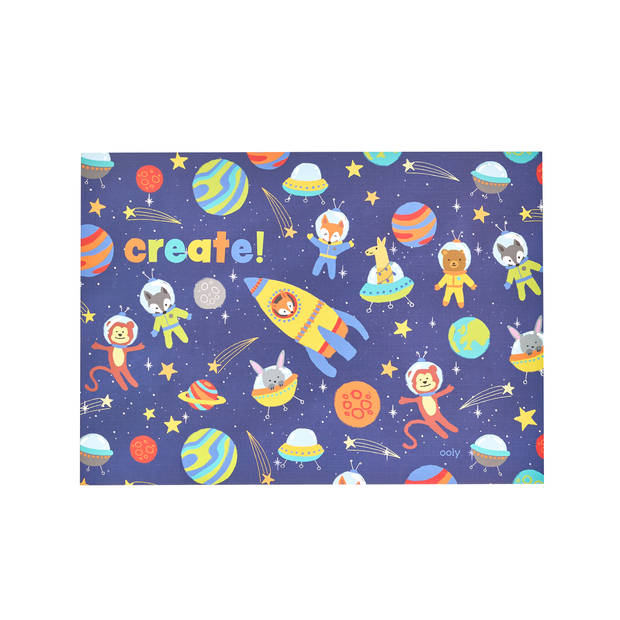 Ooly Doodle Pad Duo Schetsboek Space Critters