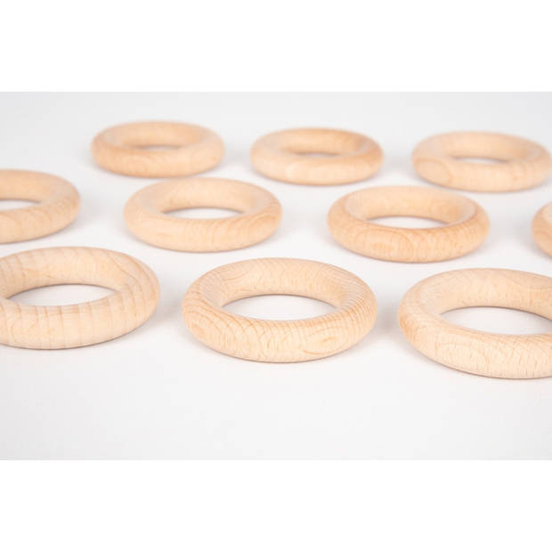 TickiT Ringen Blank Hout 56 Mm