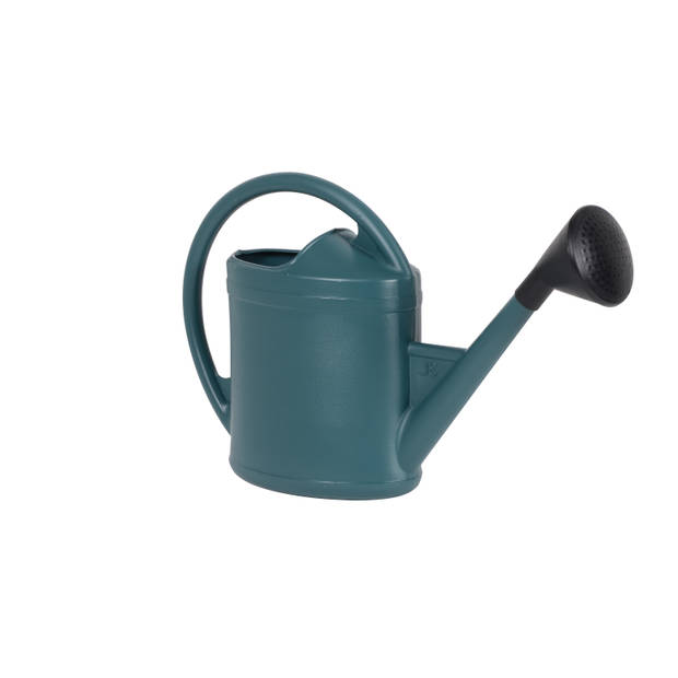 EDA ovale gieter Paris 3 liter incl. zwarte sproeikop Petrol Green