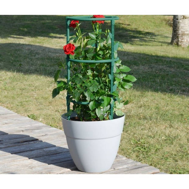 EDA Plantensteun- support voor bloembak of perk dia 25 x 66,3 cm hoog Canada Green