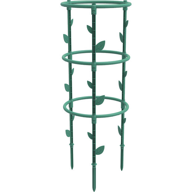 EDA Plantensteun- support voor bloembak of perk dia 25 x 66,3 cm hoog Canada Green