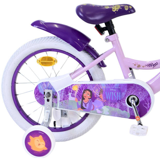 Disney Wish Kinderfiets - Meisjes - 16 inch - Paars