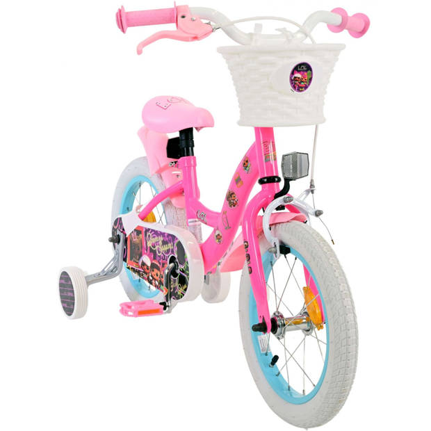 LOL Surprise Kinderfiets - Meisjes - 14 inch - Roze