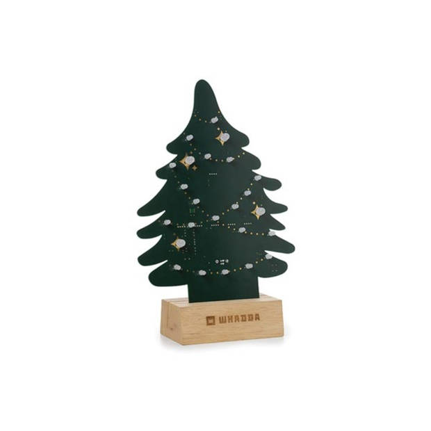 Soldeer- & programmeerkit, XL-printplaat, kerstboom, met houder