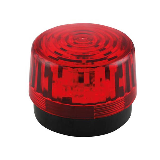 LED-KNIPPERLICHT - ROOD - 12 VDC - ø 100 mm