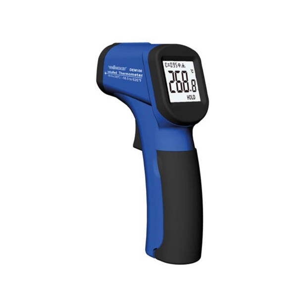 Contactvrije ir-thermometer met laserpointer (-50 c tot +330 c)