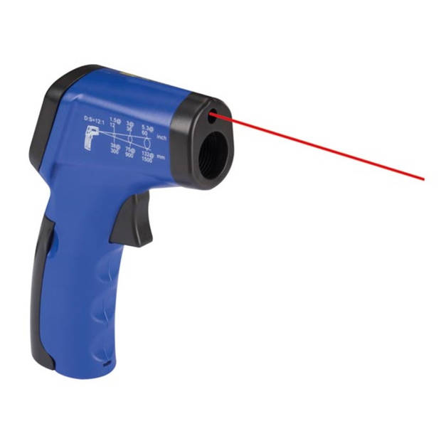 Contactvrije ir-thermometer met laserpointer (-50 c tot +330 c)