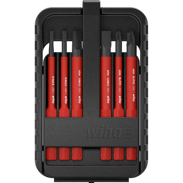 WIHA - BIT SET SLIMBIT ELECTRIC - TORX® - 6-delig in slimBit-Box (43153)