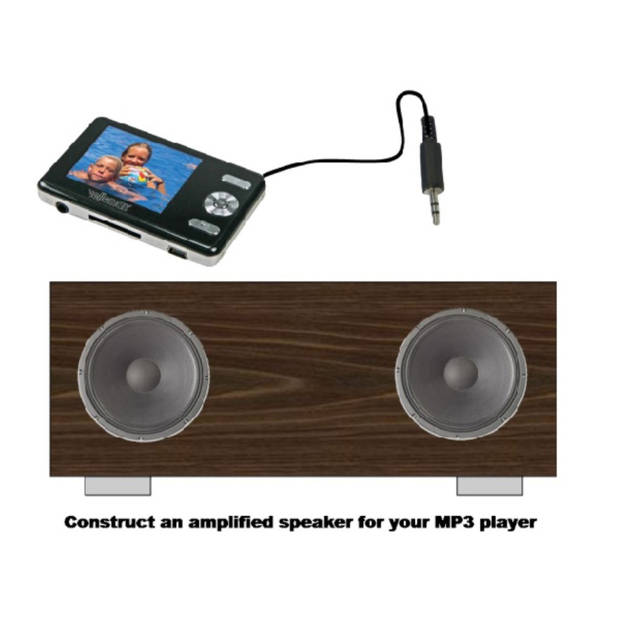 2x5W versterker voor mp3-speler