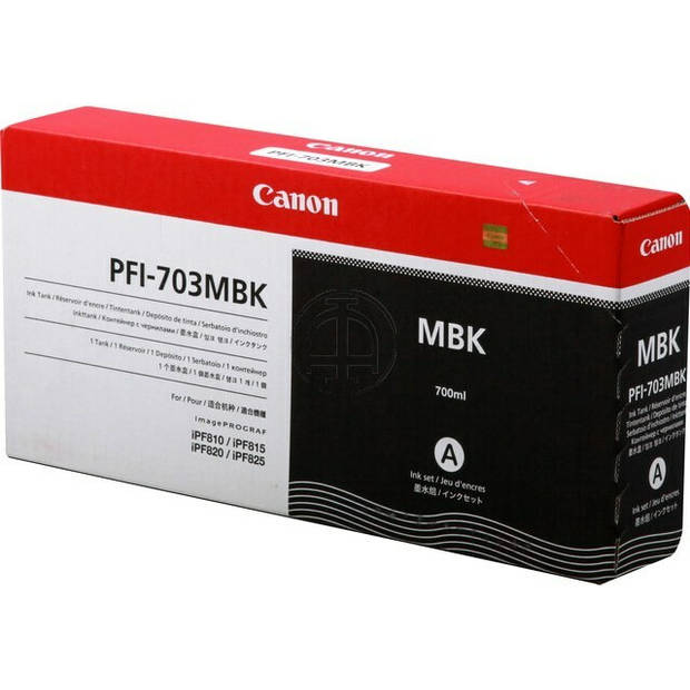 2962B001 CANON PFI703MBK IPF ink