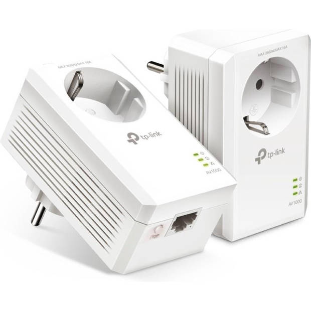 TP-Link TL-PA7017P KIT - Powerline Adapter - Zonder WiFi - 1000 Mbps