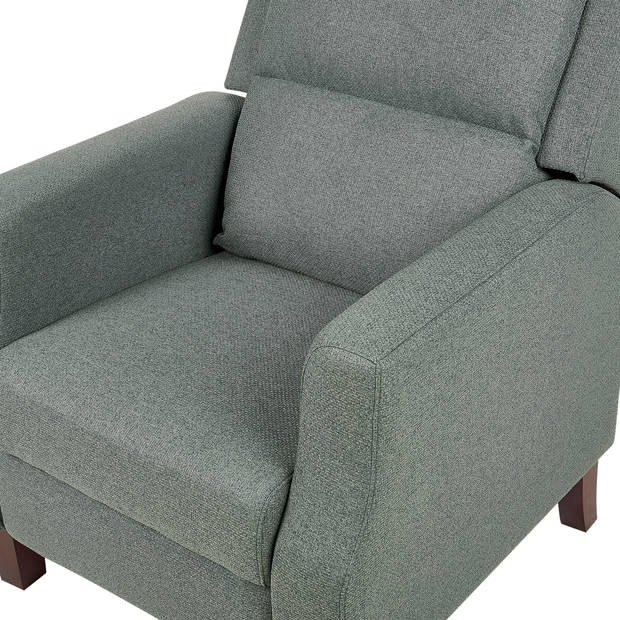 Beliani EGERSUND - TV-fauteuil-Groen-Polyester