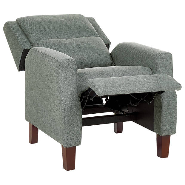 Beliani EGERSUND - TV-fauteuil-Groen-Polyester